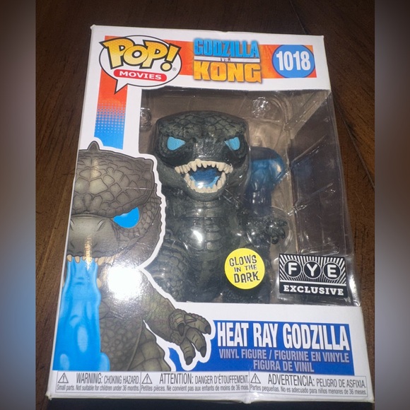 Funko Pop! Movies Heat Ray Godzilla - Black and Blue